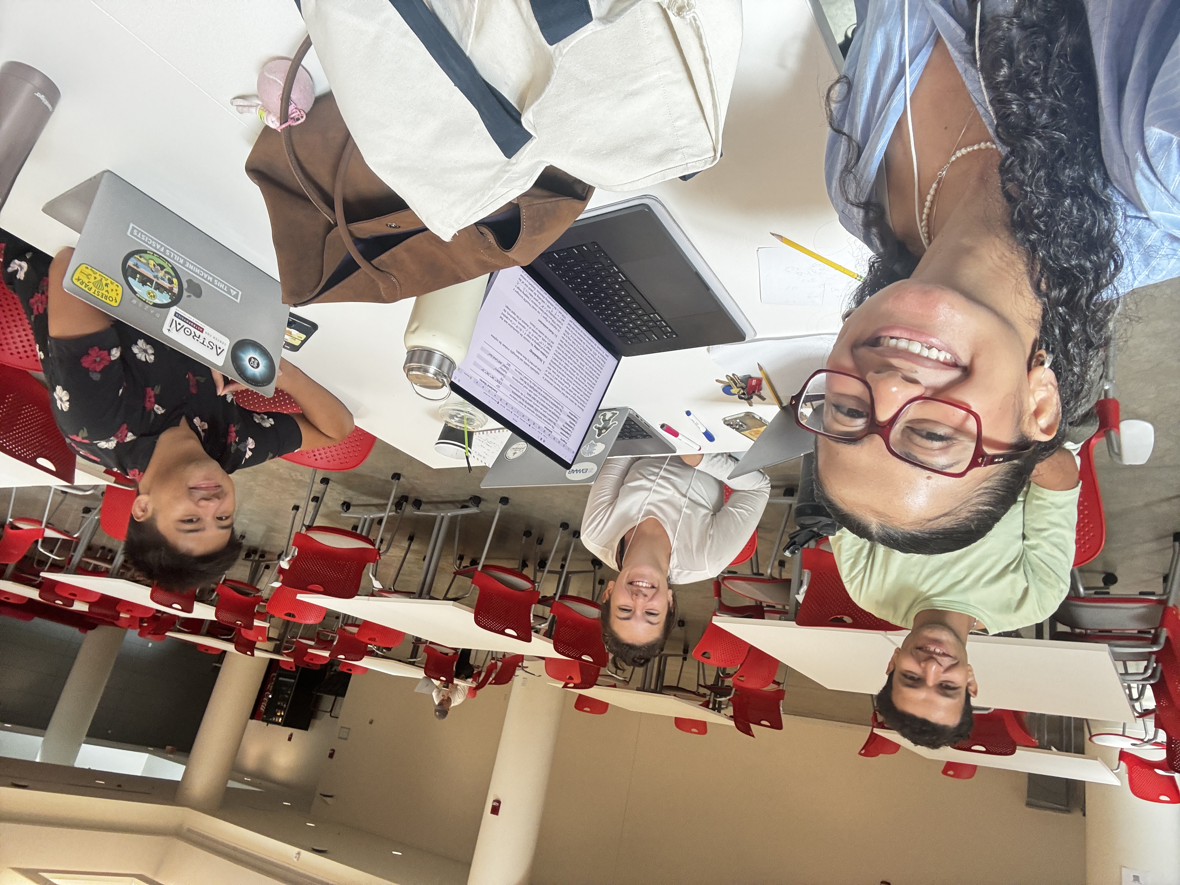 Study session with fellow participants