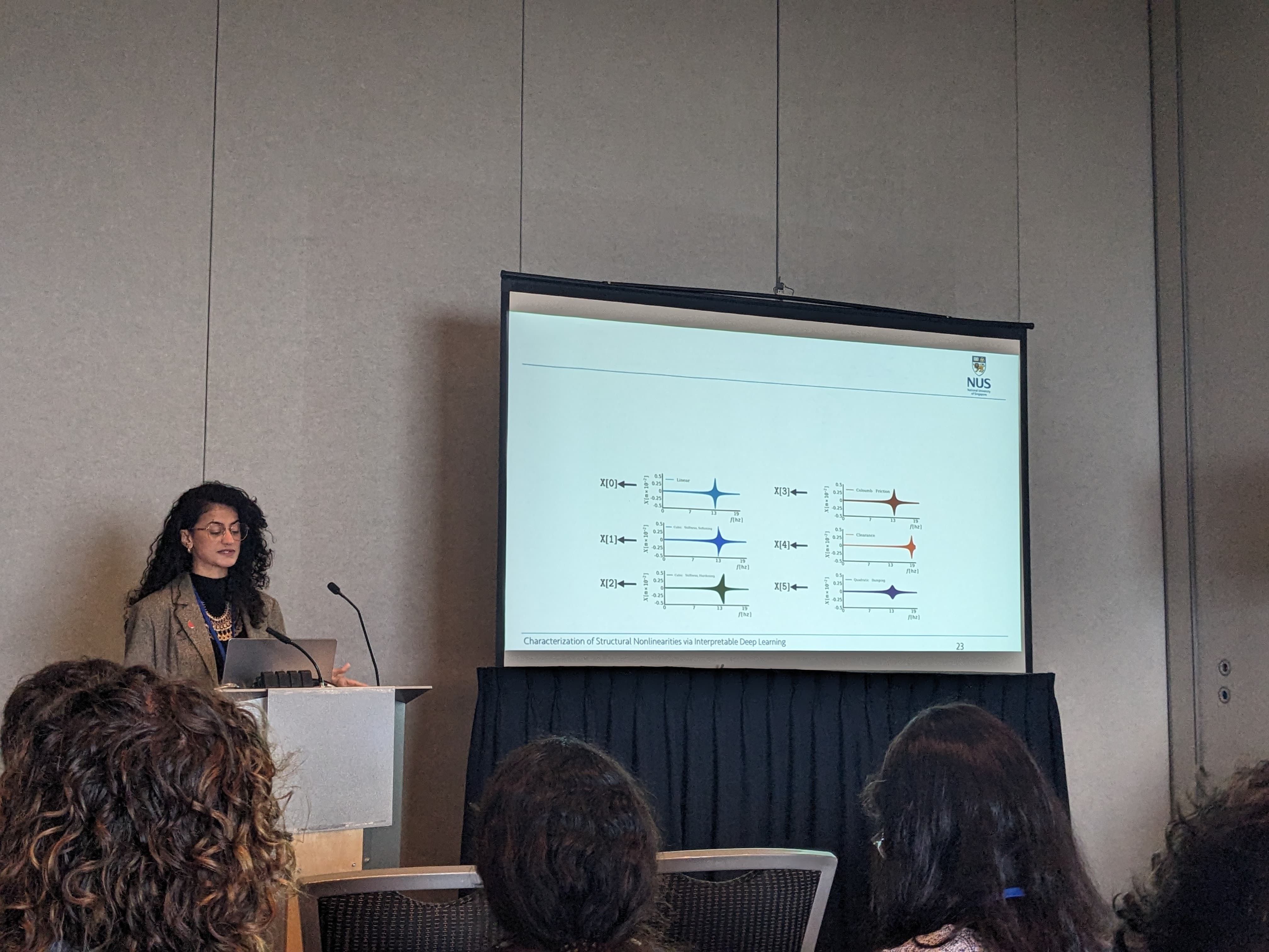 Bayan presenting at mini-symposium
